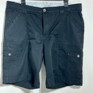 Lee Women's Black Cargo Shorts